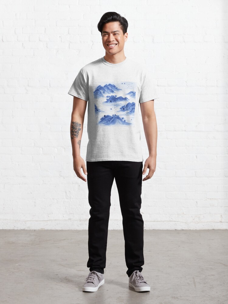Alternate view of Morning in the Mountains Classic T-Shirt