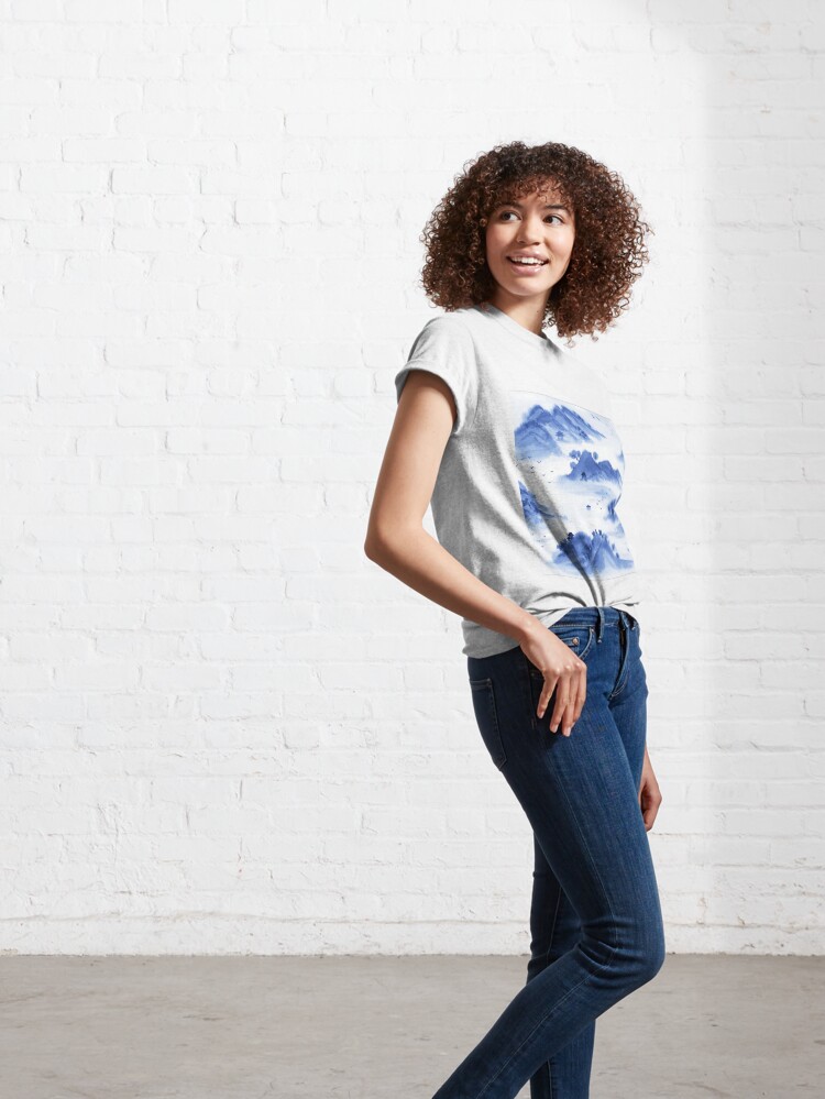 Alternate view of Morning in the Mountains Classic T-Shirt