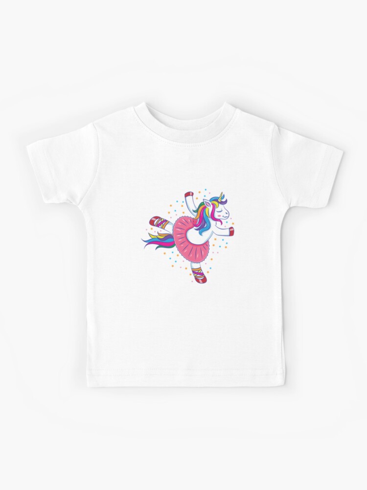 Løve par Miniature Dancing Unicorn Design Ballerina Unicorn Gift Funny Ballet Style" Kids  T-Shirt by Poporigins | Redbubble