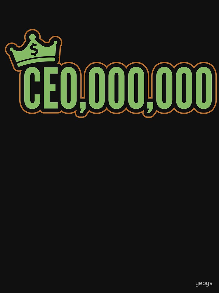 CEO 000 000 - Self Employed Gift von yeoys