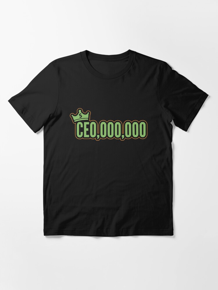 Alternative Ansicht von CEO 000 000 - Self Employed Gift Essential T-Shirt
