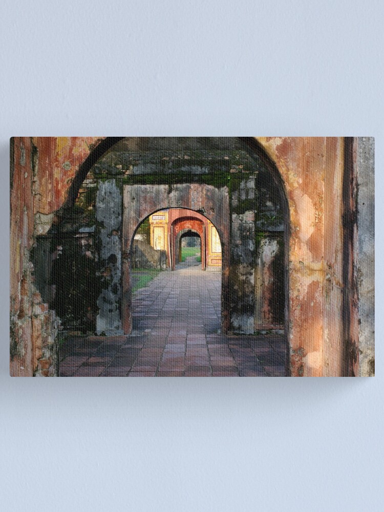 Alternate view of Hue Citadel Arch Canvas Print