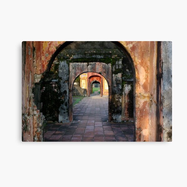 Hue Citadel Arch Canvas Print