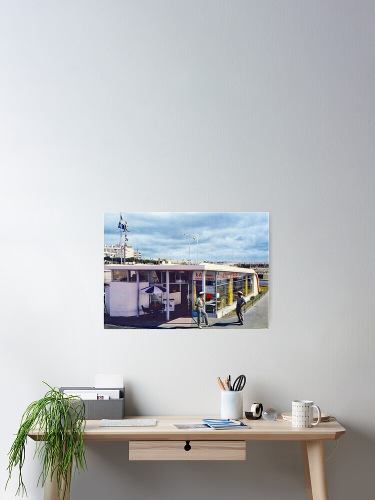 Thumbnail 2 of 3, Poster, The Bac bar designed and sold by Richet.
