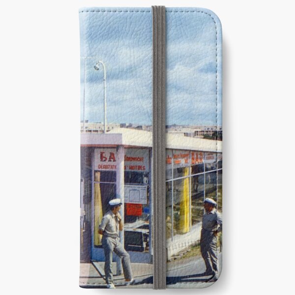 Le bar du Bac Étui portefeuille iPhone