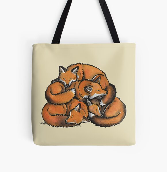 pattern pile tote bags