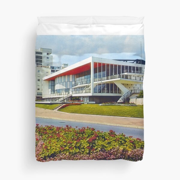 Le Palais des Congrès de Royan dans les années 60-70 Housse de couette