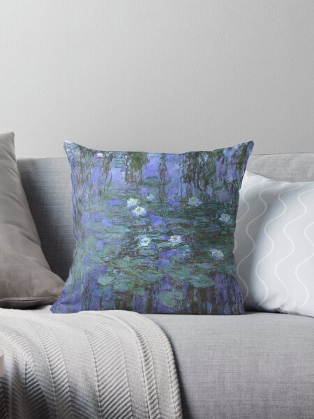 Item preview, Monet - Blue Waterlilies designed and sold by Chunga.