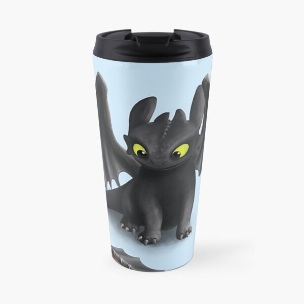 Toothless, Travel Coffee Mug