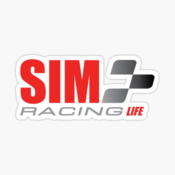 Sim Racing Life Sticker
