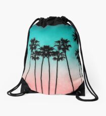 Palm Trees 3 Drawstring Bag