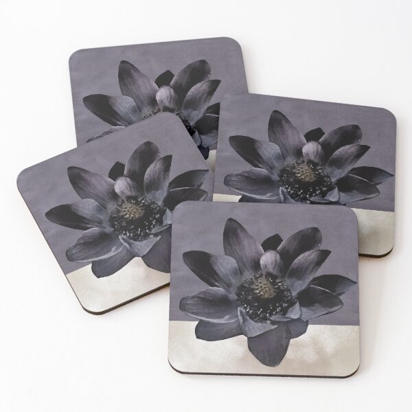 Item preview, Black Lotus Watercolor Digital Art 2 designed and sold by Nartissima.