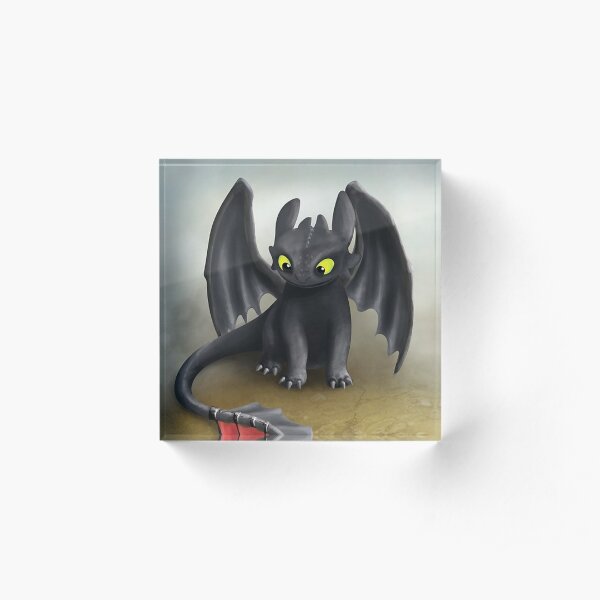 Toothless Dragon Acrylic Block