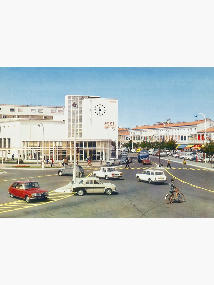« La poste de Royan dans les années 60 » par Richet