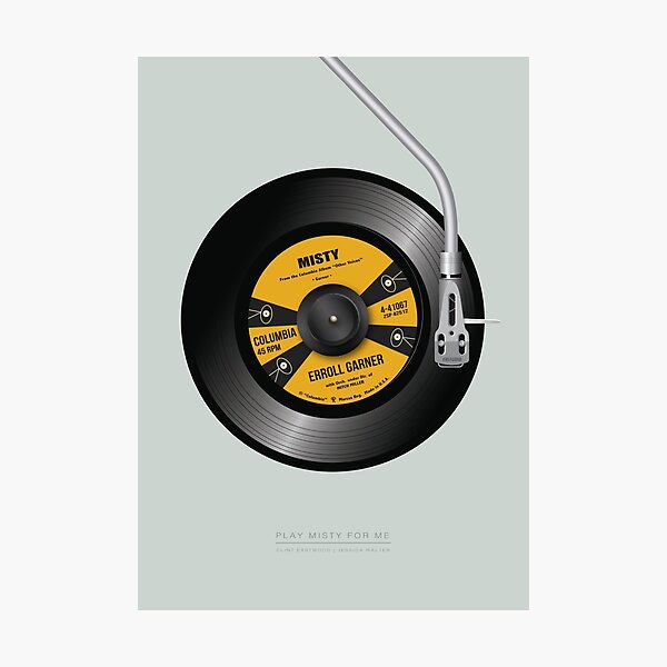 Play Misty For Me - Alternative Movie Poster Photographic Print