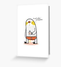 Sleepy Sloth Greeting Card