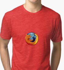 Firefox logo Tri-blend T-Shirt