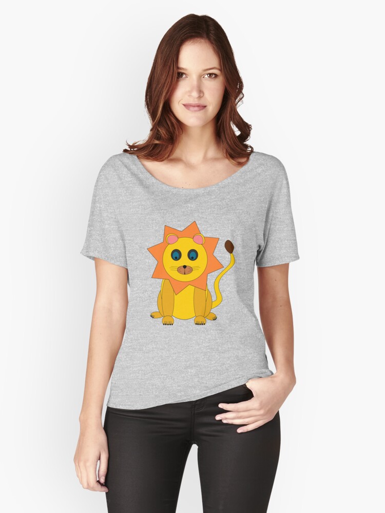 Thumbnail 1 of 3, Relaxed Fit T-Shirt, Lion designed and sold by Claudiocmb.