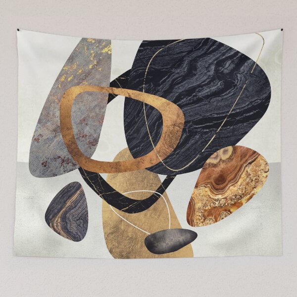 Item preview, Abstract Pebbles III designed and sold by spacefrogdesign.