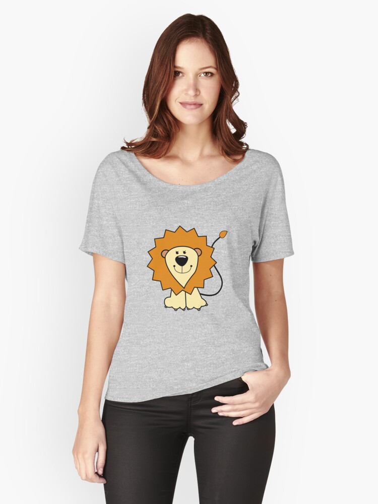 Thumbnail 1 of 3, Relaxed Fit T-Shirt, Lion designed and sold by Claudiocmb.