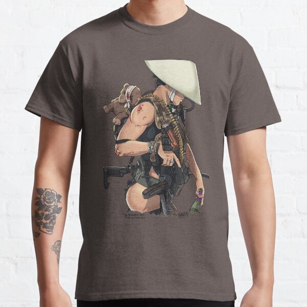 Apocalypse military female soldier Classic T-Shirt