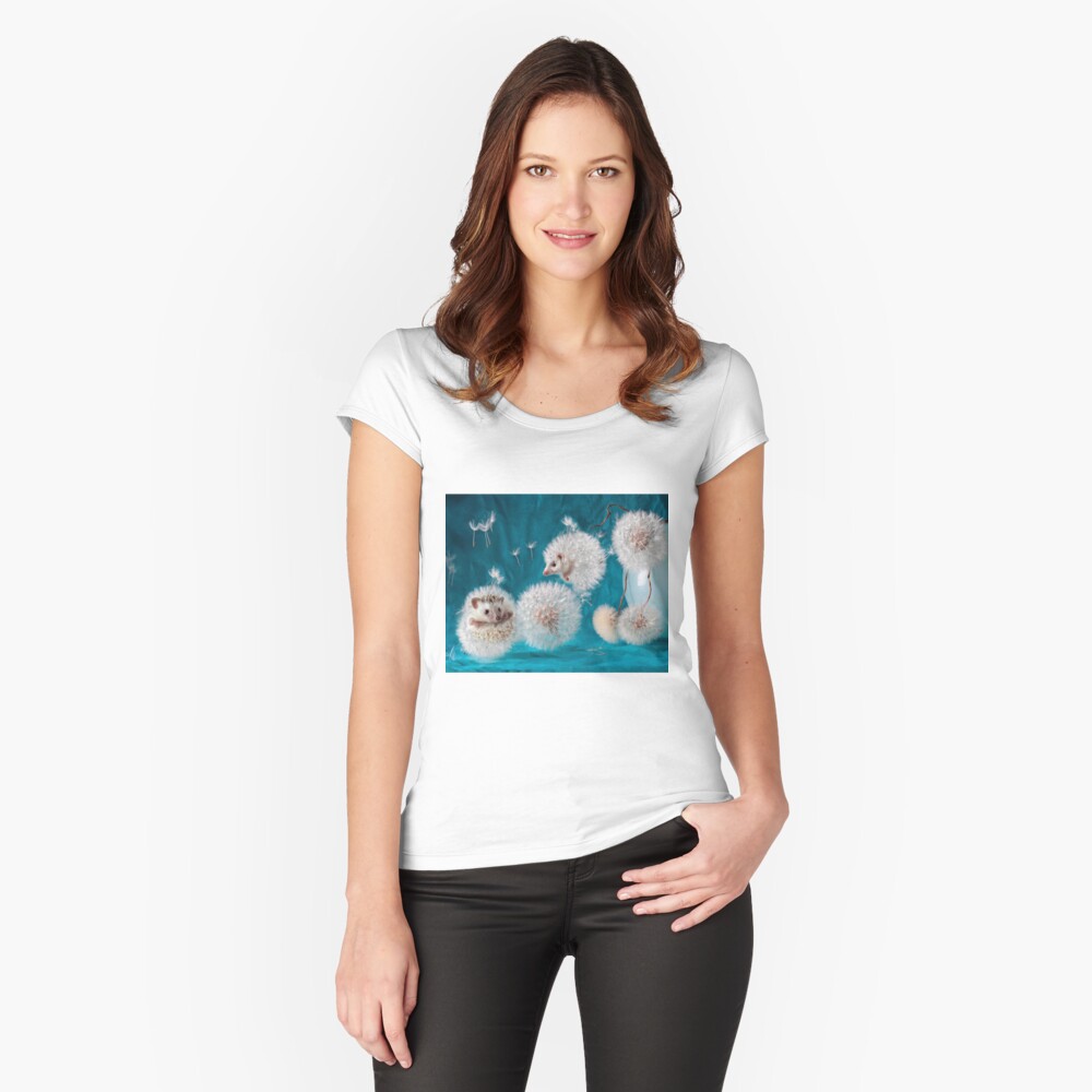 Item preview, Fitted Scoop T-Shirt designed and sold by Eremina-Elena.