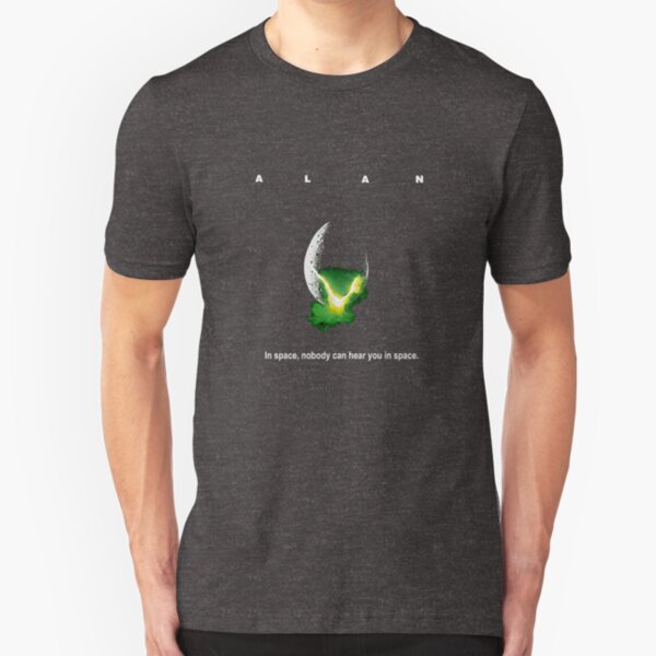 Alan - Alien parody Slim Fit T-Shirt