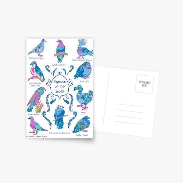 Item preview, Pigeons of the World! designed and sold by katiewhittle.