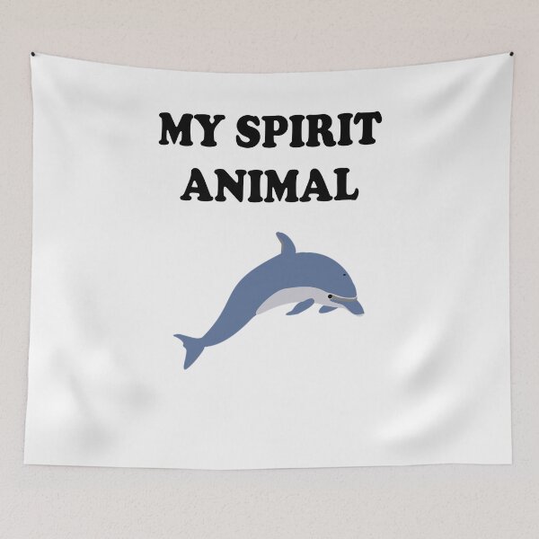 Item preview, My Spirit Animal is a Dolphin designed and sold by zejose.