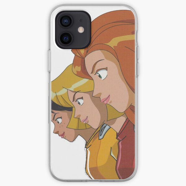 totally spies portrait Coque souple iPhone