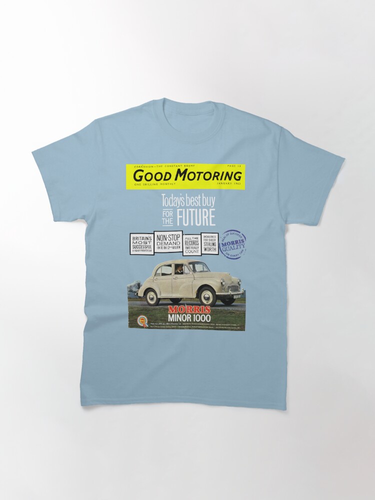 morris minor tshirt