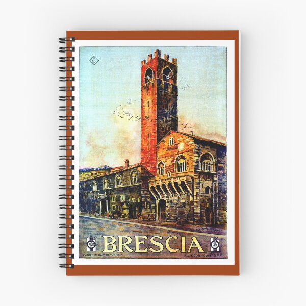 Item preview, Vintage Italian Travel poster Brescia designed and sold by aapshop.