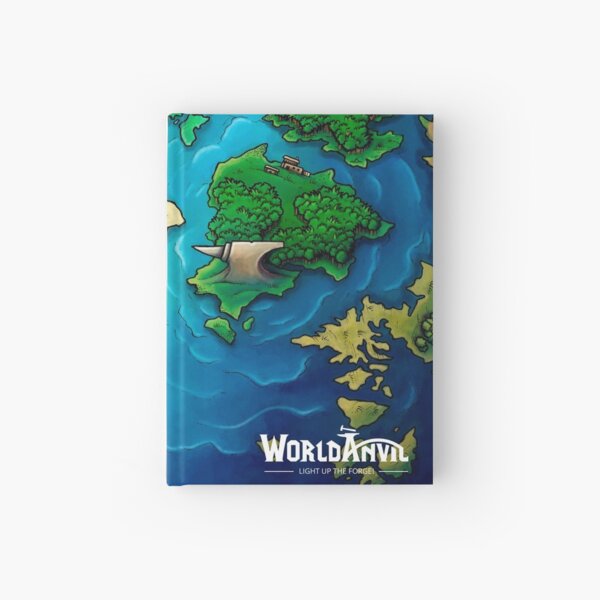 Hardcover World Anvil Anniversary Journal Hardcover Journal