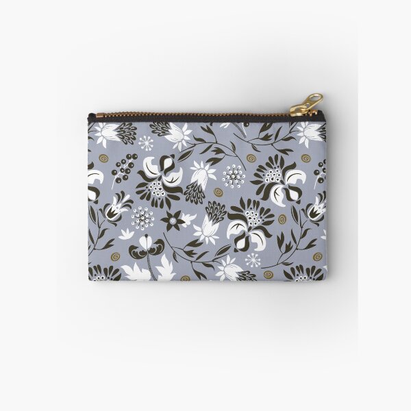 Item preview, victorian floral | slate gray  designed and sold by camcreativedk.