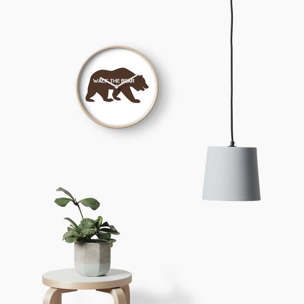 Walk the bear (Plimba ursu') Clock