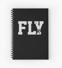 Fly fishing Spiral Notebook