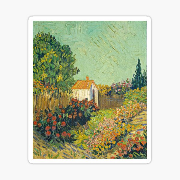 Vista previa del artículo con la obra «Imitador de Vincent van Gogh, Paisaje, 1925/1928 Pintura», diseñado y vendido por VibrantDesign.