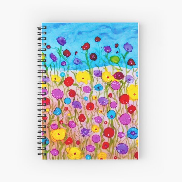 Wildflowers Spiral Notebook