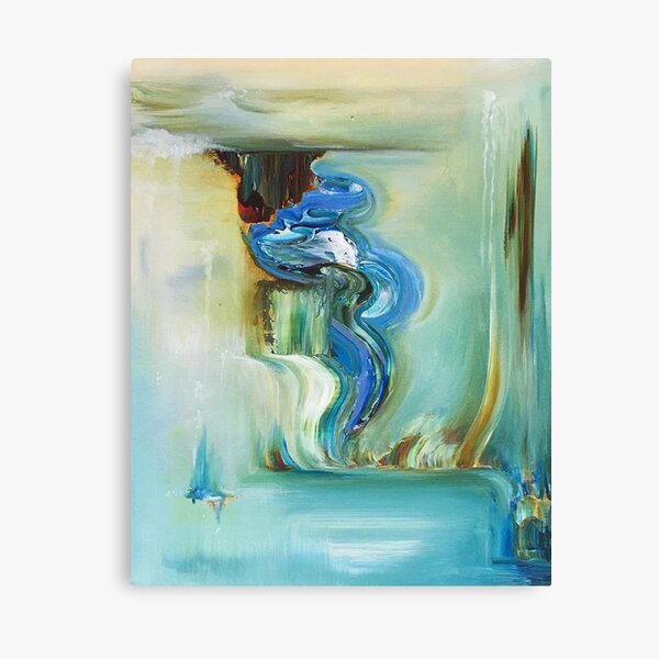 Abundant Flowing Water Canvas Print