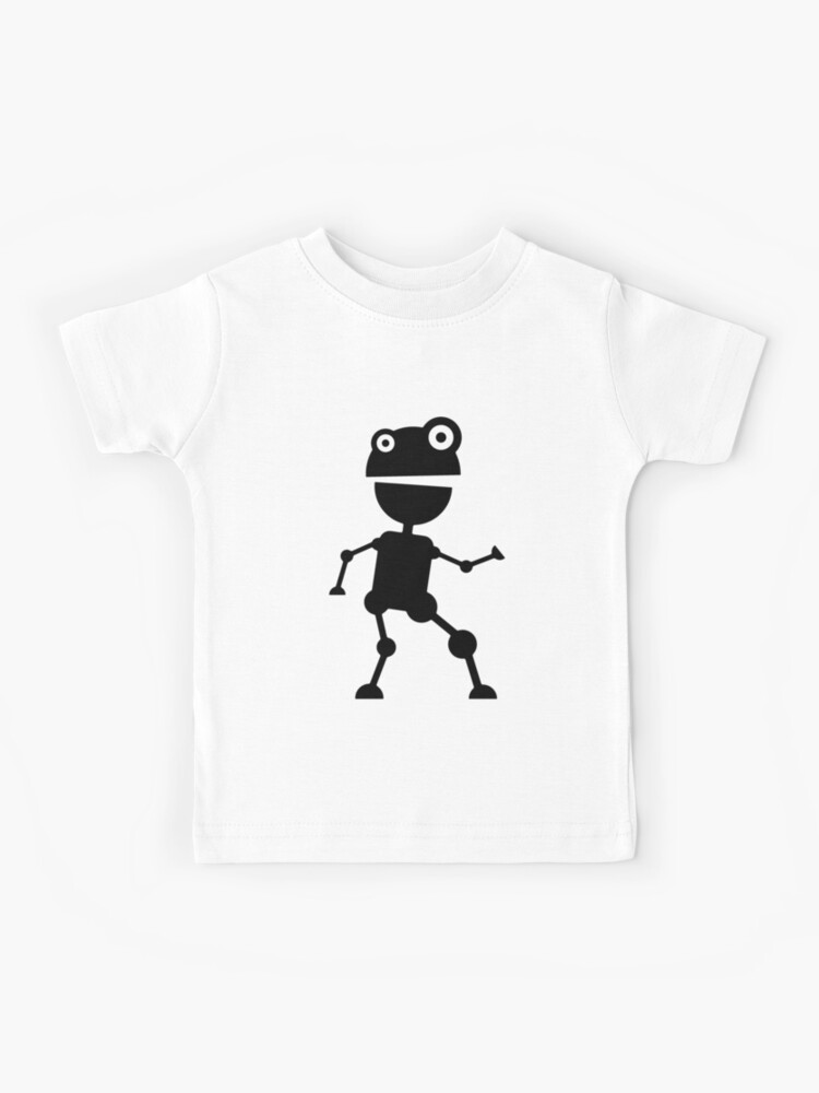 Fun Cute Dancing Robot Kids T Shirt By Sapphire X Redbubble - black iron bow tie roblox