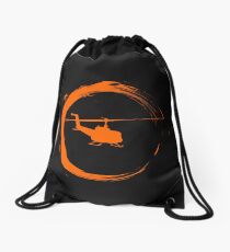 helicopter Drawstring Bag