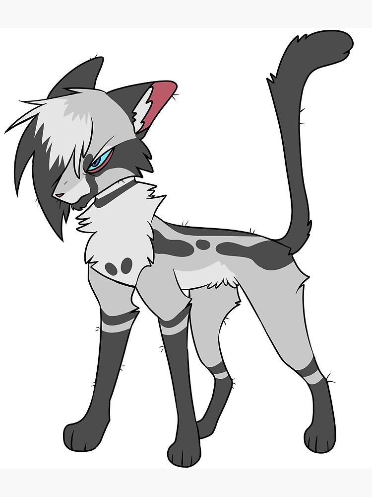 AI Art: Ashfur (Warrior cats) by @Amka_aXed