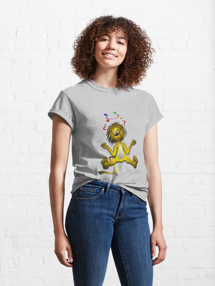 Alternate view of Lion with Black Eye Classic T-Shirt