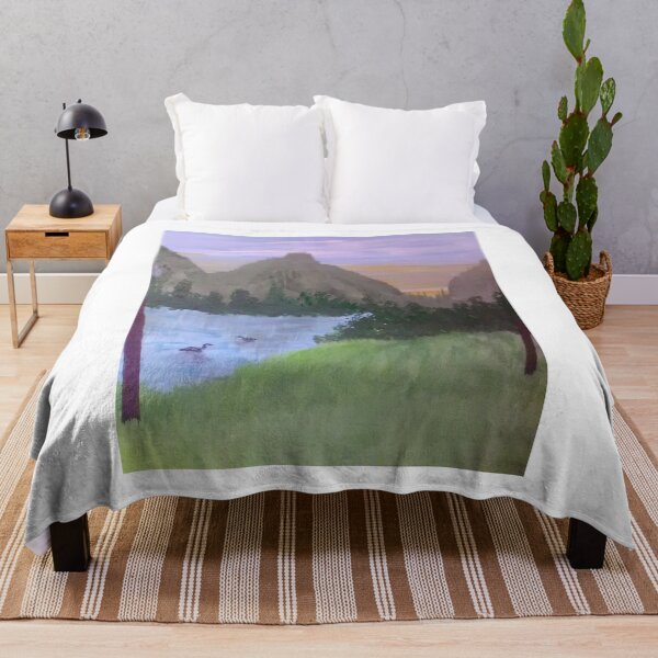 Item preview, Loon pond designed and sold by BellsPainting.
