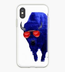 716 Bison: Rote Rahmen iPhone-Hülle & Cover
