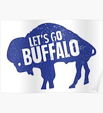 Lass uns gehen, Buffalo II Poster