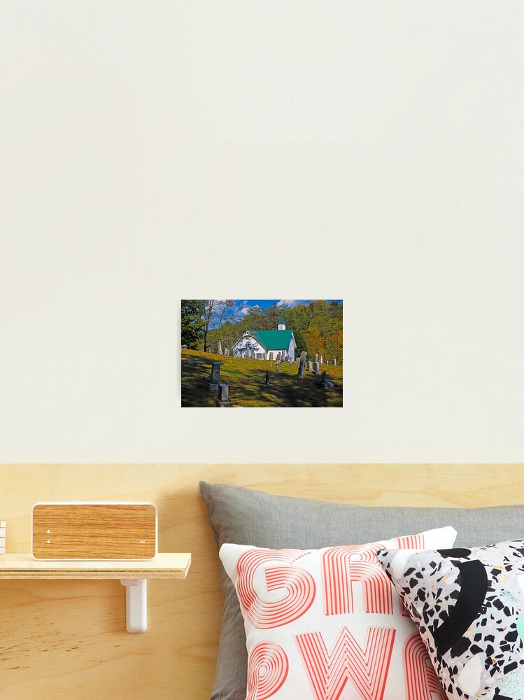 Thumbnail 1 of 3, Photographic Print, Mount Olive UMC, Jarvisville West Virginia designed and sold by mtbearded1.