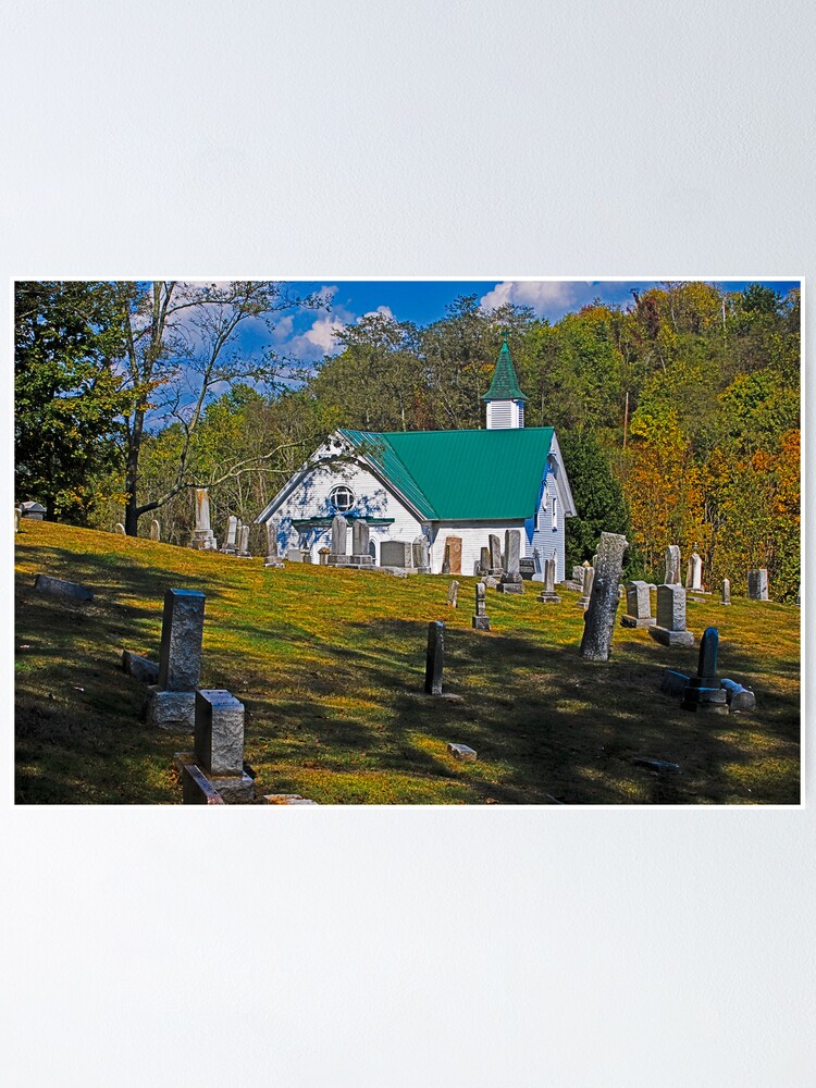 Thumbnail 2 of 3, Poster, Mount Olive UMC, Jarvisville West Virginia designed and sold by mtbearded1.