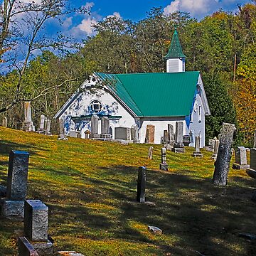 Artwork thumbnail, Mount Olive UMC, Jarvisville West Virginia by Bryan Spellman