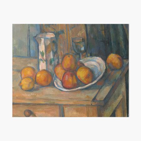 — Fine Art Print Paul Cezanne "Still Life with Milk Jug and Fruit" c.1900 — Fine Art Print Paul Cezanne "Still Life with Milk Jug and Fruit" c.1900